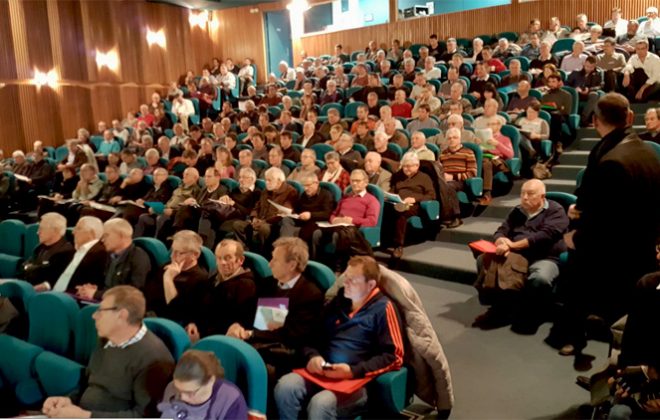 Loire : assemblée générale du SIEL Territoire Energie Loire près de St Etienne aux Foréziales