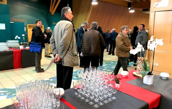 Elections du comité syndical du SIEl à l'amphithéâtre des Foréziales dans la Loire