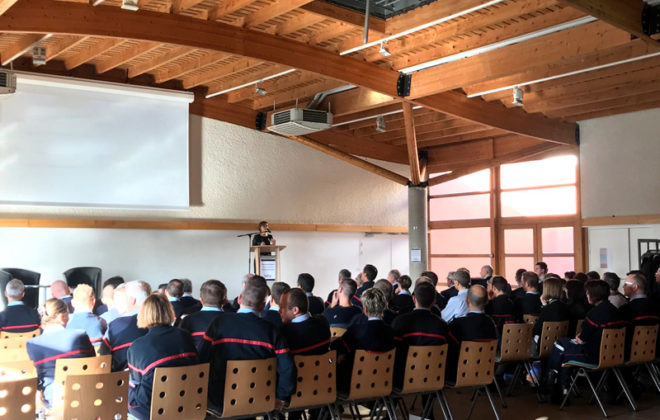 Le Sdis Sapeurs Pompiers de la Loire en séminaire aux Foréziales