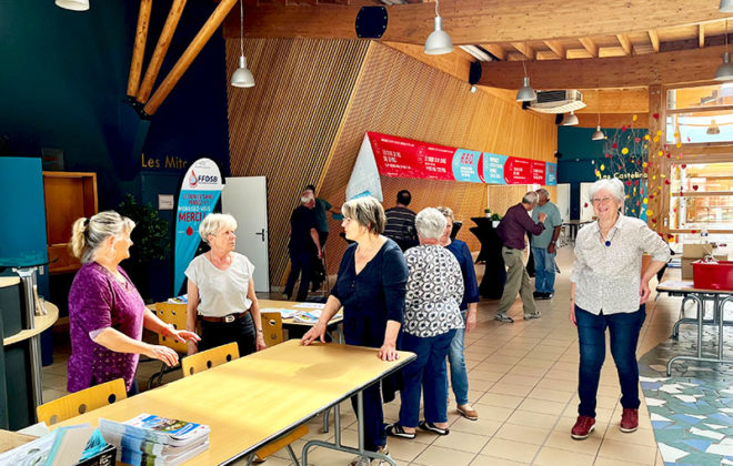 congrès régional 2023 don du sang auvergne rhone-alpes aux Foréziales