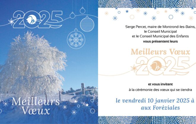ceremonie voeux montrond les bains