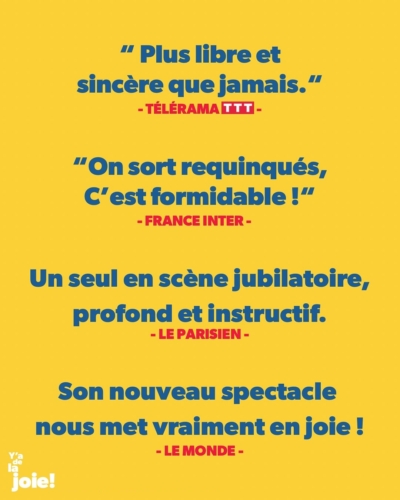 avis media Michael Hirsch Y'a de la Joie !