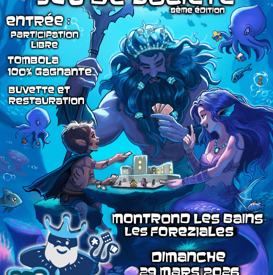 Festival du Jeu de Société aux Foréziales par les Bains Ludiques Montrond les Bains